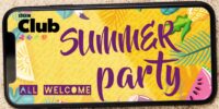 summer party website event