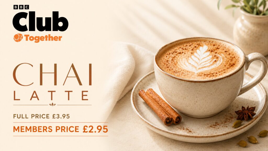 Chai Latte big screen